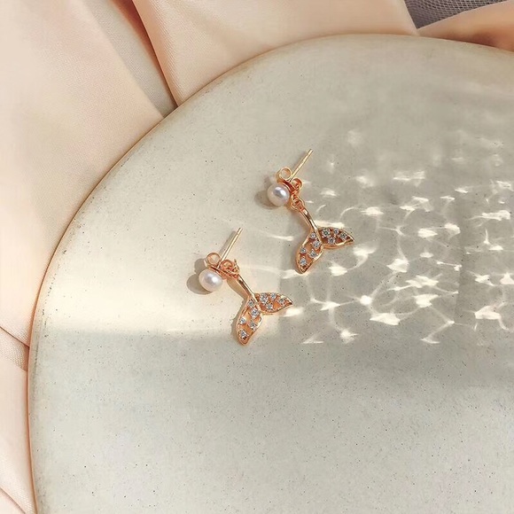 Mermaid Sterling earrings - Picture 3 of 5